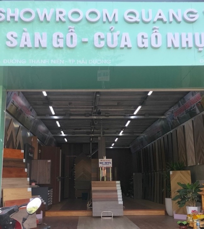 Showroom Quang Vũ - Sàn gỗ, cửa nhựa - 356-Đường Thanh Niên – Phường Hải Tân – Thành Phố Hải Dương